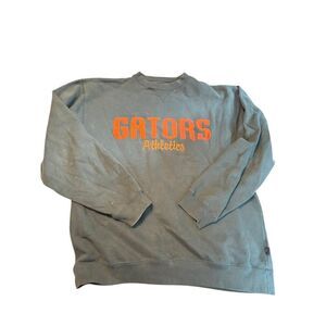 Holloway Gators Athletics Sweatshirt S Cotton/Polyester Green & Orange
